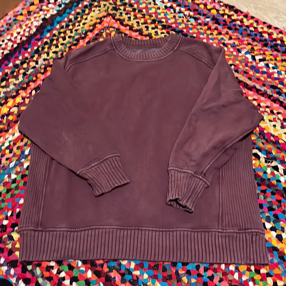 Aerie Down to earth crew sweatshirt